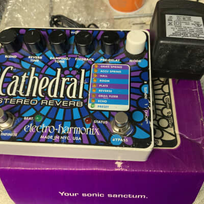 Reverb.com listing, price, conditions, and images for electro-harmonix-cathedral