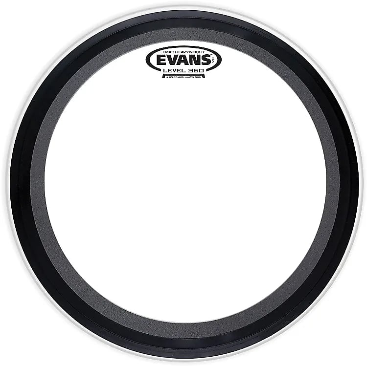 Evans BD26EMADHW EMAD Heavyweight Clear Bass Drum Head - 26" image 1