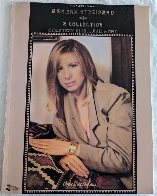 Barbra Streisand A Collection Greatest Hits…And More Sheet Music