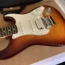 Fender Standard Stratocaster HSS Plus Top with Floyd Rose  Aged Cherry Burst w/ Fender FE610 Gig Bag