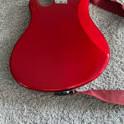 Fender Modern Player Dimension Bass 2013 MIC Candy Apple Red 4-String Guitar image 12