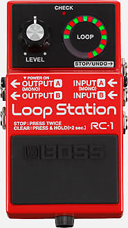 Boss RC-1 Loop Station - Boss RC-1 Loop Station Red image 1