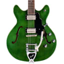 Guild Starfire I DC with Guild Vibrato Tailpiece Semi-Hollow Electric Guitar Emerald Green