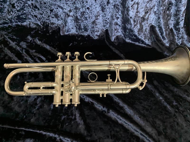 Vintage 1927 HN White King Liberty Bb/A Trumpet