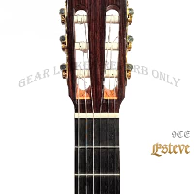 Guitarras Esteve 9CB all solid Cedar & Indian Rosewood Spain handmade classical guitar image 10