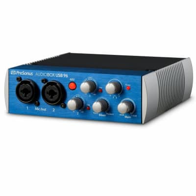 PreSonus AudioBox USB 96K 2-ch 24-bit/96kHz USB 2.0 Audio Recording Interface image 1