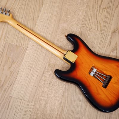 1998 Fender Deluxe Player Stratocaster Ash Body Sunburst w/ Fender Japan Neck image 13