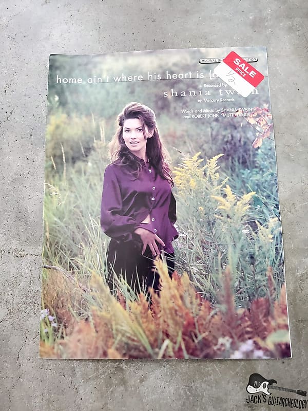 Vintage Shania Twain "Home Ain't Where His Heart Is (Any Reverb