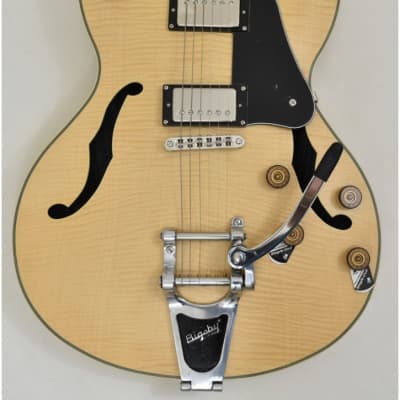 Schecter Corsair Custom Semi-Hollow Guitar Natural Pearl B-Stock 2104 image 2