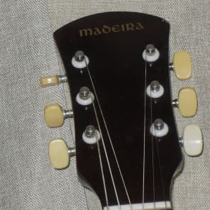 Guild RARE A-7 A7 Mahogany Madiera  Acoustic Dreadnought Guitar 1970's Vintage Beauty w Case! image 7