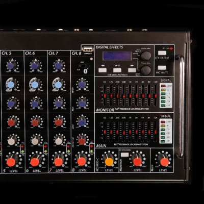 Peavey XR-S 1000W 8-Channel Powered Mixer image 4