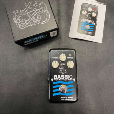EBS BassIQ Blue Label Envelope Filter Pedal Funky   New! for sale