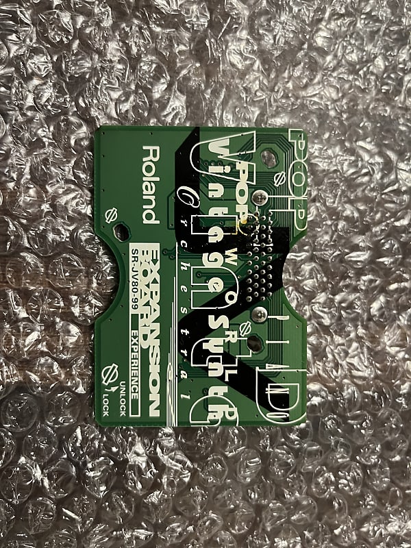 【BIDBUY】Roland SR-JV80-99 EXPERIENCE Roland SR-JV80-99 card Experience