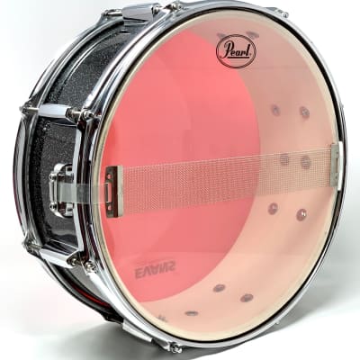 Pearl 5.5" X 14" Forum Series Snare Drum Black Sparkle image 5