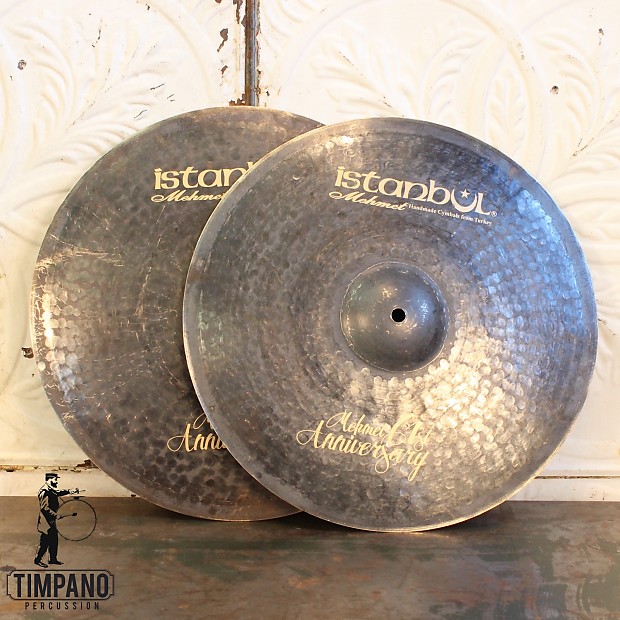 Istanbul Mehmet 15" 61st Anniversary Vintage Hi-Hat Cymbals (Pair) image 1