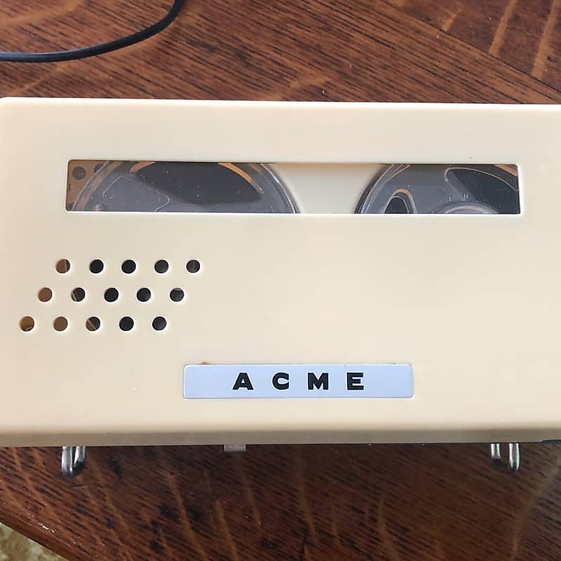 Acme M1250 Portable Transistor Tape Recorder