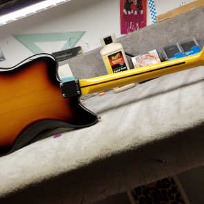 Fender Jazzmaster w/ Reverse Headstock, Neck Binding & Block Inlays + Seymour Duncan Pickups image 4