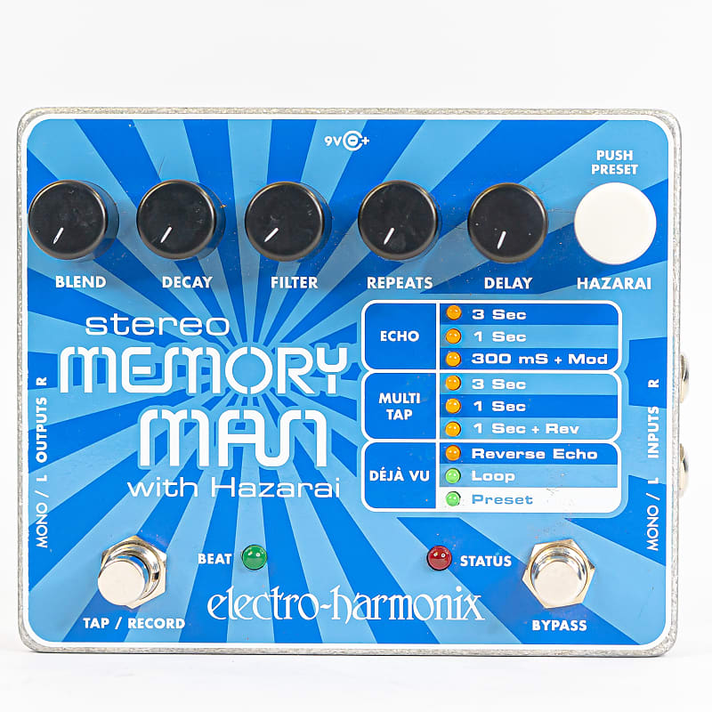Electro-Harmonix Stereo Memory Man Hazarai
