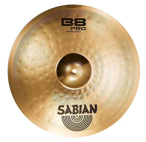 Sabian 20" B8 Pro Rock Ride Cymbal image 1