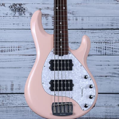 Music Man Stingray 5 Special HH Bass Guitar | Pueblo Pink image 1
