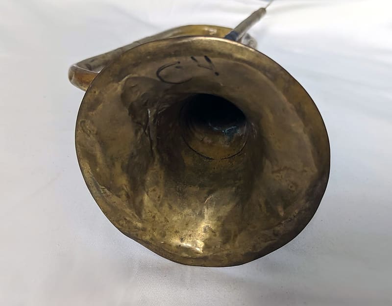 Vintage Brass Bugle Horn at 1stDibs  vintage bugle, bugle for sale,  antique brass bugle