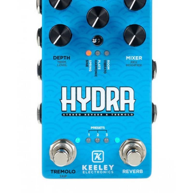 Keeley Hydra Stereo Reverb & Tremolo Custom Shop 'RX Purple