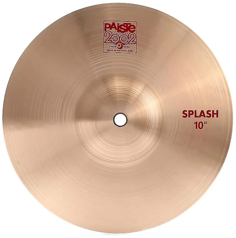 Paiste 10" 2002 Splash Cymbal imagen 1