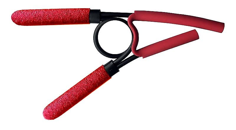 Paige Guitar Capo - Spring Style - Red - Made in the USA image 1