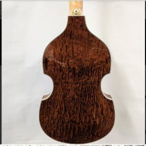 Hofner 500/1 Gold Label Violin Bass (Spruce Top with Madrone Burl sides & back) image 14