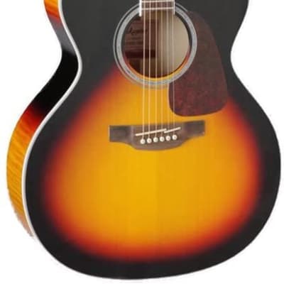 Takamine 6 String Acoustic-Electric Guitar, Right Handed, Sunburst (GJ72CE-BSB) image 1