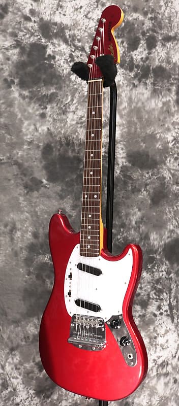 Fender Japan Mustang MG69 MH Candy Apple Red (CAR) S/N