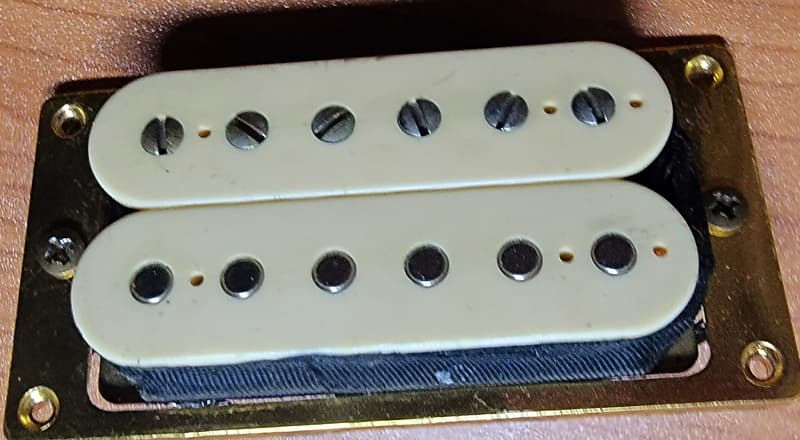 Vintage Dimarzio Dp103 1980s Les Paul PAF Double White. Jimmy | Reverb