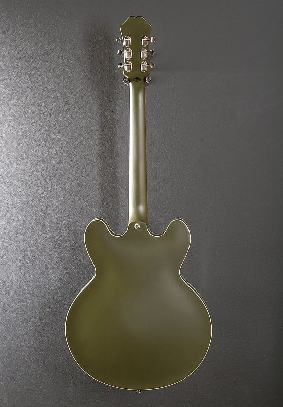 【だっち】Epiphone Casino Worn Olive Drab Epiphone Casino Worn Hollowbody - Worn Olive Drab | Sweetwater