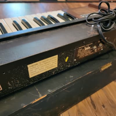 Univox Mini Korg 700 K-1 Synthesizer Vintage 70s Serviced No Issues W/Case image 9