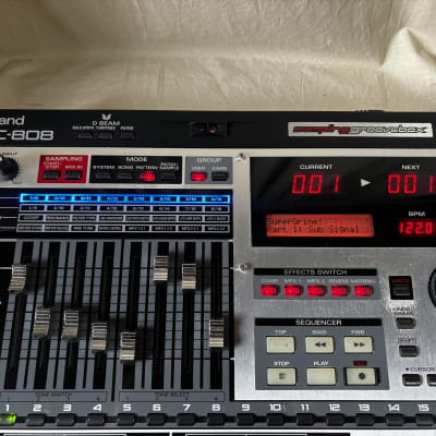 Roland MC-808 Sampling Groovebox w/ power supply | Reverb