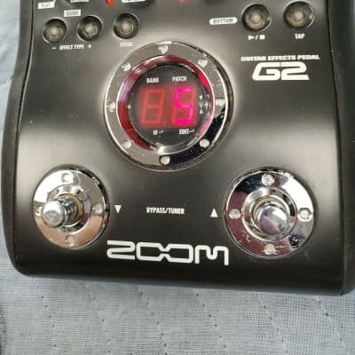 Zoom G2 Guitar Effector Multi Used Effects Pedal w oem power supply image 1