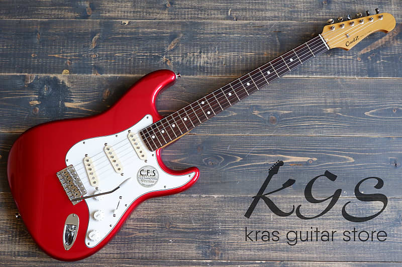 Cool-Z ZST-1R CAR Stratocaster 2011 Candy Apple Red | Reverb UK
