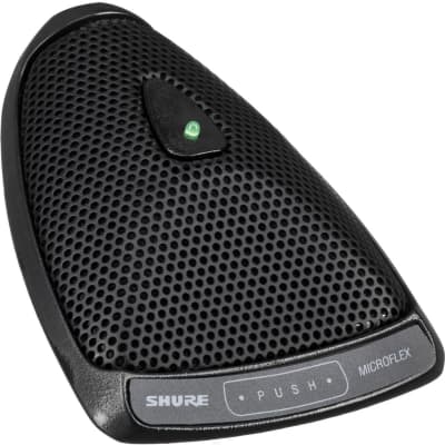 Shure MX393/O Microflex Omnidirectional Boundary Mic w/ 12