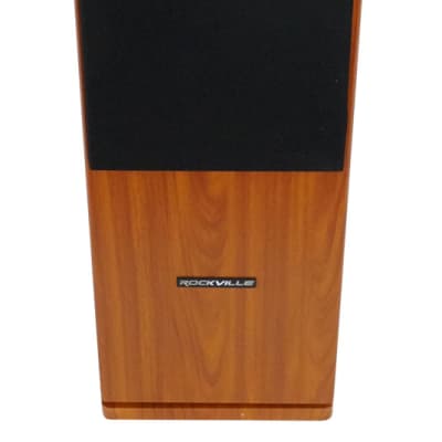 (1) Rockville RockTower 68C Classic Home Audio Tower Speaker Passive 8 Ohm image 3