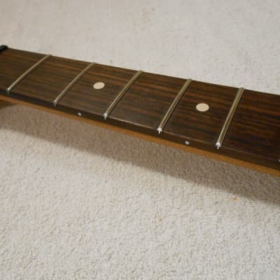 Warmoth Vortex Roasted Maple / Rosewood Electric Guitar Neck, RH, Stainless Steel 6150 Frets, Wolfgang Neck Profile image 3