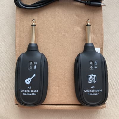 Wireless Guitar System A8 Wireless Rechargeable Bass/Guitar System 2020s WGS-A8 2000s image 1