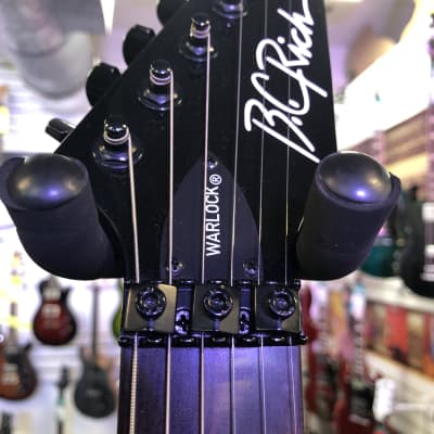 B.C. Rich - Heading into the Upside Down with our new collab with Netflix's Stranger  Things…Eddie's guitar is a 24 fret, supercharged NJ Warlock with Dimarzio  Pickups, Kahler Tremolo and jumbo frets 