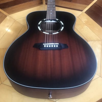 NEW - UNPLAYED - CARLO ROBELLI G640 GRAND CONCERT ACOUSTIC GUITAR w/ FREE GIG BAG CASE image 5
