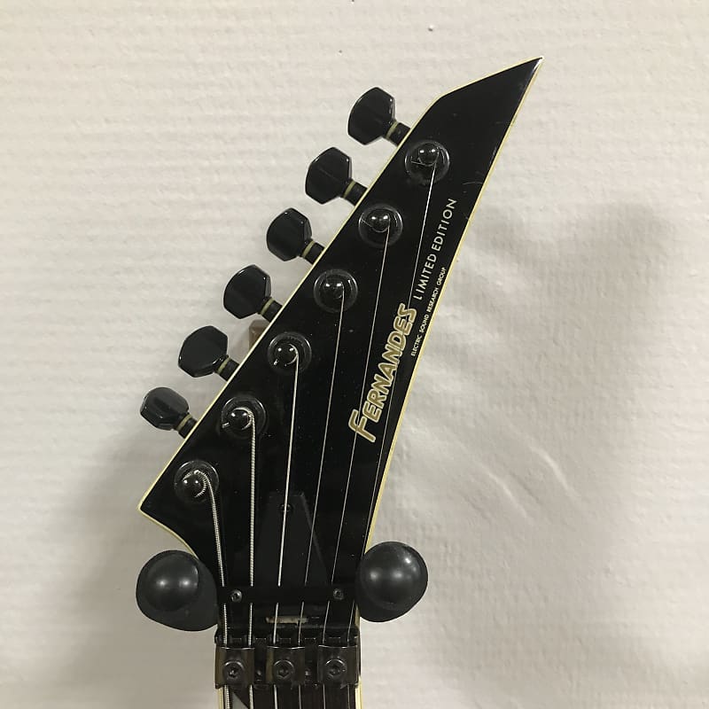 Fernandes JS-110 Black Japan 1980s | Reverb