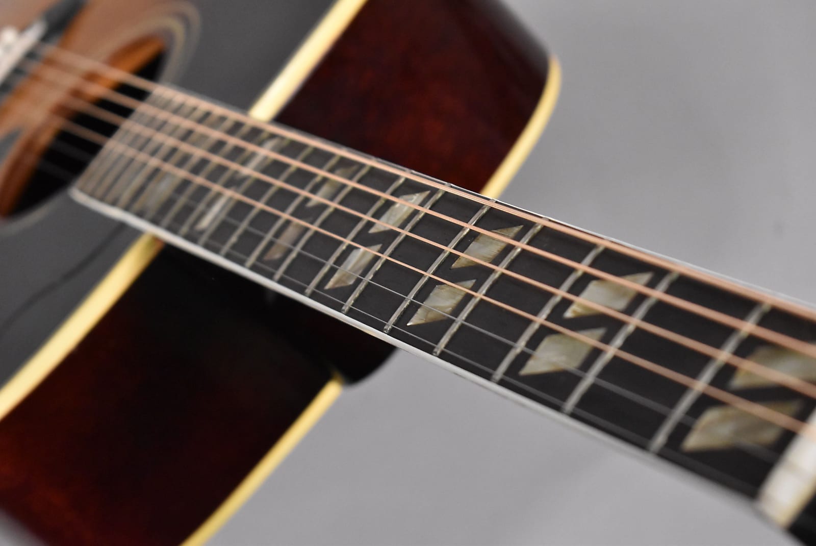 1963 Gibson SJ Country Western Southern Jumbo Sunburst Finish Acoustic Guitar w/OHSC image 14