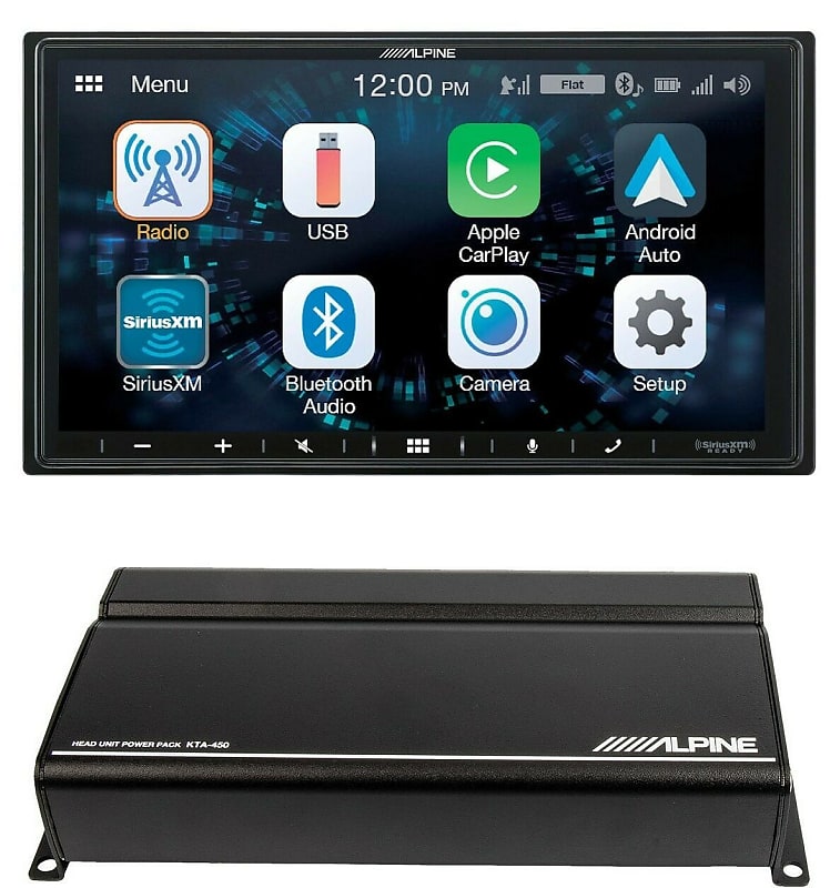 ALPINE iLX-W650 COMPATIBLE WITH CARPLAY AND ANDROID AUTO + KTA-450