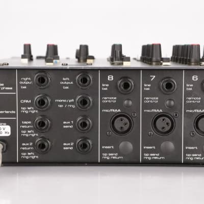 D&R Series 300 Mark II 8 Channel Rackmount Mixer w/ Manuals