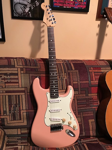 Fender Stratocaster Shell Pink image 1