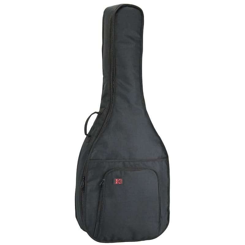 Kaces KQA-120 GigPak Acoustic Guitar Gig Bag, Black image 1