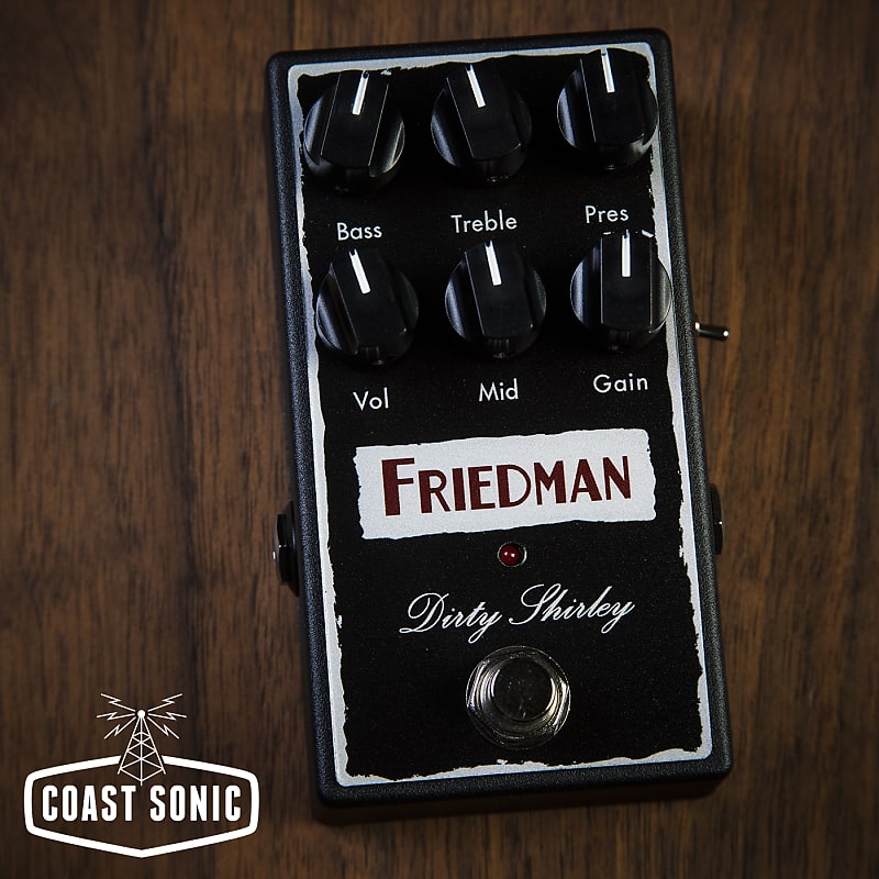 Friedman Dirty Shirley Overdrive | Reverb